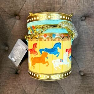 Carousel 🎠 Loungefly Disney Crossbody Bag Chain Strap Fantasyland D23 DL HTF